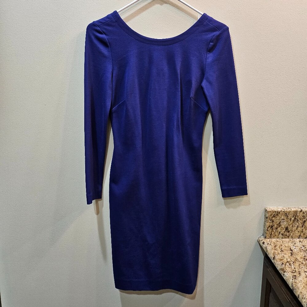 Royal Blue fitted BR dress
